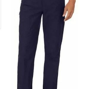 #NWT Eddie Bauer Men's Fleece Lined Tech Navy Pants UPF 50+
